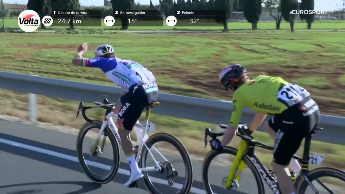 Remco is angry 🤭 #VoltaCatalunya105