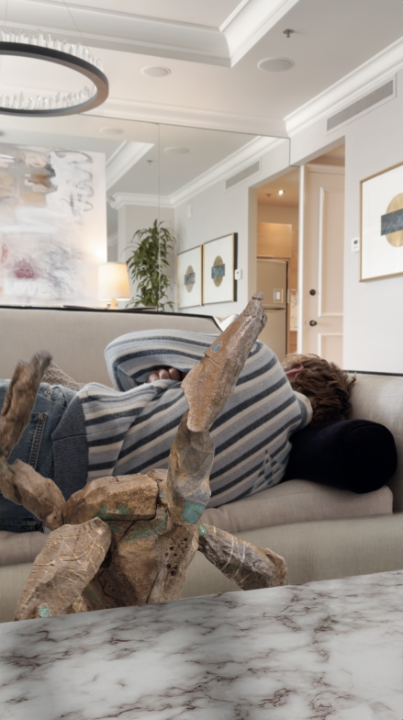 Rocky's feeling rested. Now it's time for Ryan to catch some Z's 😴 #ProjectHailMary