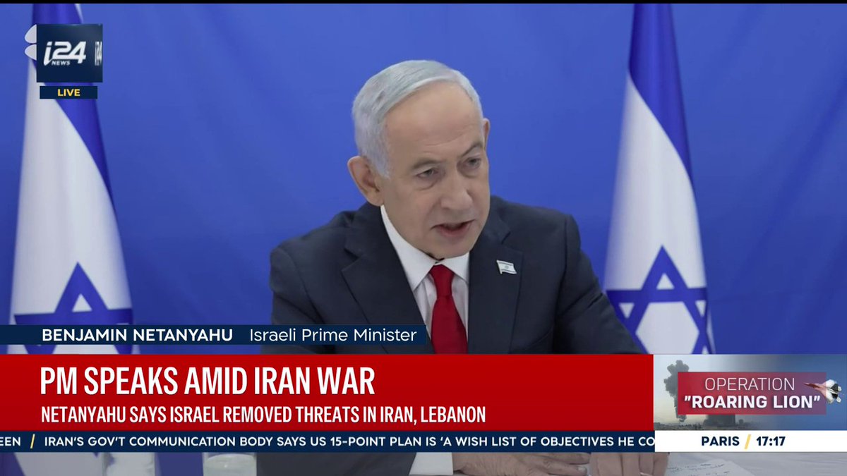 Netanyahu: We have removed the threat of a Hezbollah ground invasion into Israel ๐For more news and updates, visit our official website๐