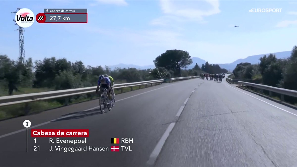 📺 This is what's known as hardcore procycling material. ________________ #VoltaCatalunya