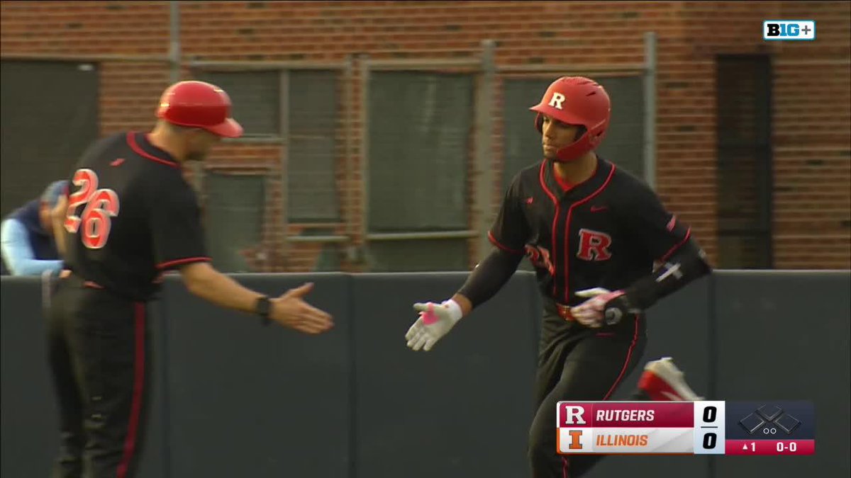 💥 HR 💥 2B 💥 HR Leadoff hitter Peyton Bonds has torn the cover off the ball to open three of Rutgers Baseball's last four games.