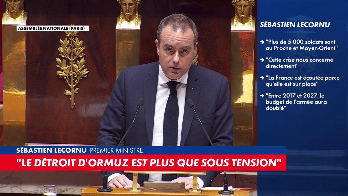 🇫🇷⛽️ FLASH | Sébastien Lecornu dénonce les distributeurs d’essence qui font "monter [les prix] très vite quand les marchés s’emballent" mais qui les font "redescendre beaucoup plus lentement quand ils se détendent".