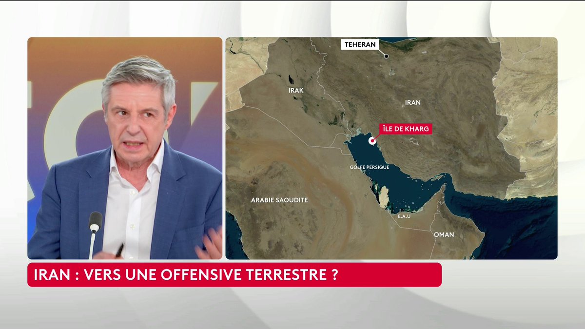 🔴 🗣️ "Donald a deux obsessions : l'OTAN et l’île de Kharg", partage notre éditorialiste Anthony Bellanger Le président américain a déclaré que l'île était "un endroit dont on parle beaucoup", à la Maison Blanche Gilles Bornstein #CestTouteLaQuestion #Canal16