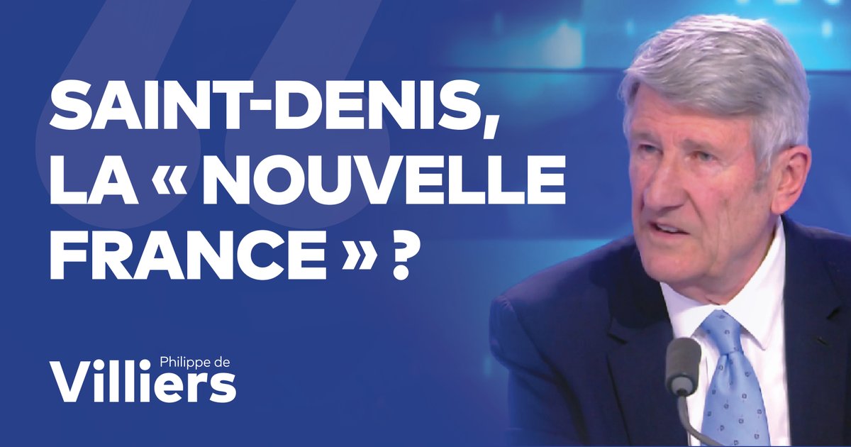 🎙️ Saint-Denis, berceau de l’histoire de France, est devenue la capitale de la « nouvelle France ». C’est là que s’opère un basculement démographique, électoral et culturel. 🔗 Émission complète : #FaceAPhilippeDeVilliers #FADV #CNews