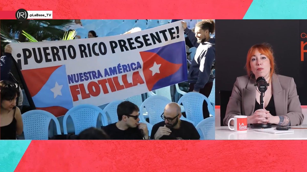 🇨🇺 La Flotilla Nuestra América traslada 14 toneladas de ayuda humanitaria a Cuba Zugasti ha hablado de este ejemplo de solidaridad internacional 👇🏽 📺 LA BASE |