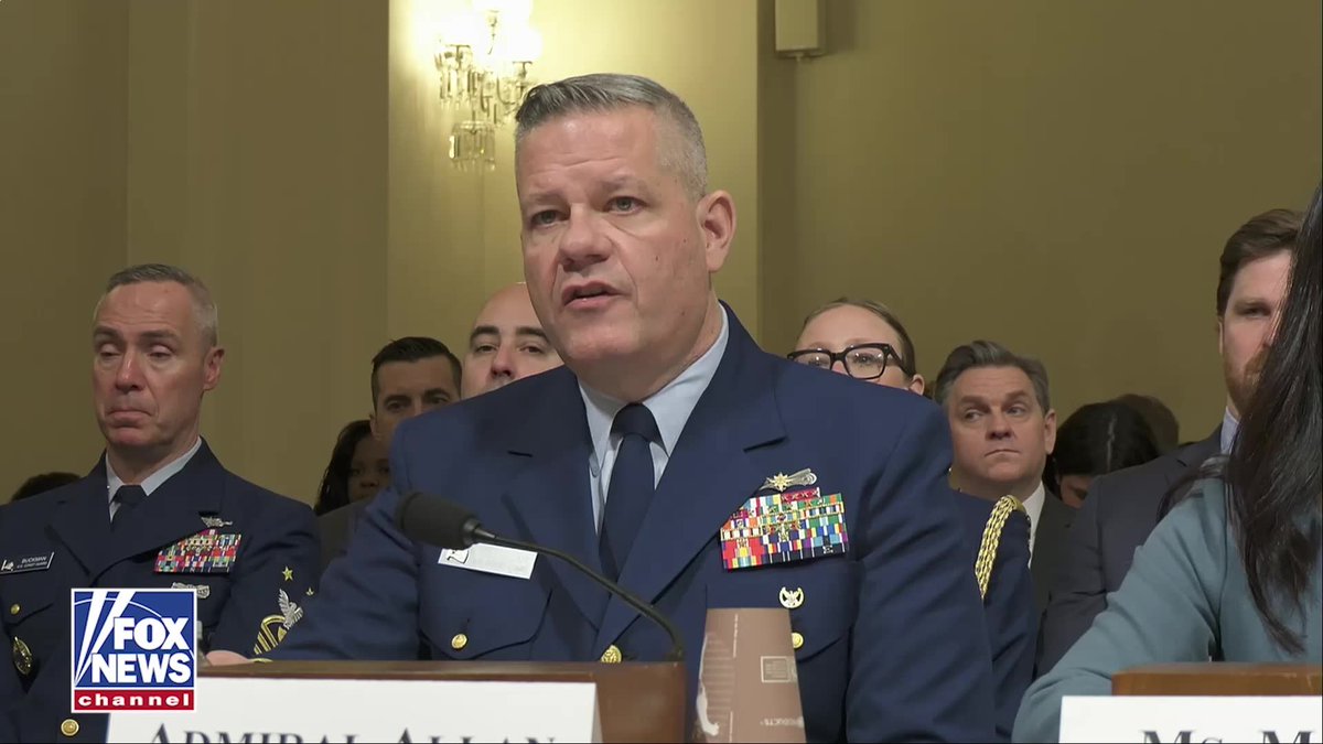 JUST IN: "The Coast Guard will continue to serve because that is what our people have sworn to do. But our crews should never question whether the nation they protect will stand behind them and their families." "Stable funding for DHS is not simply a budgetary matter, it's a matter of trust readiness and national security." -Admiral Thomas Allan, US Coast Guard Vice Commandant