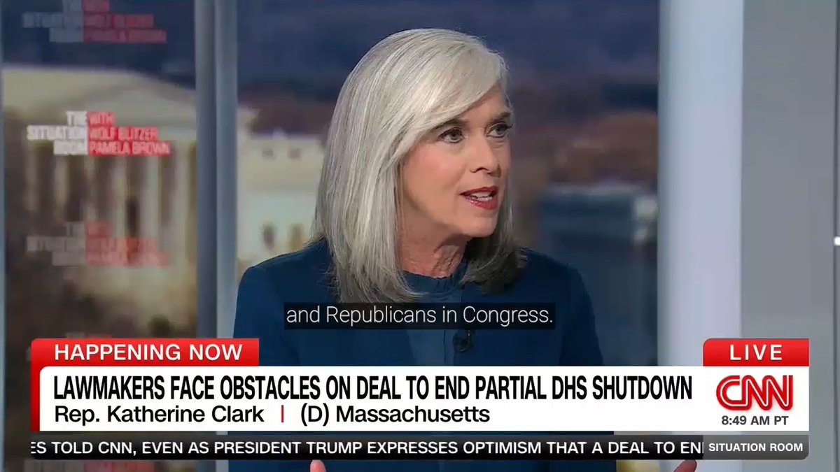 Republicans need to stop playing political games. The answer is simple: pay TSA agents, stop ICE’s terror.