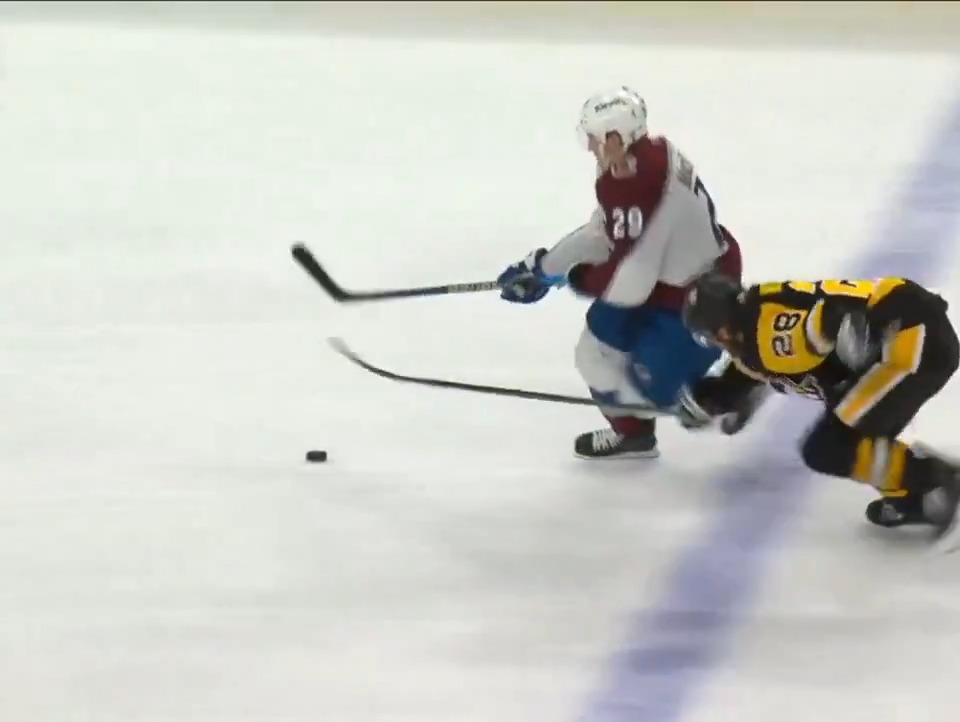 One of the best goals Nathan MacKinnon has ever scored. Determination and skill unmatched.