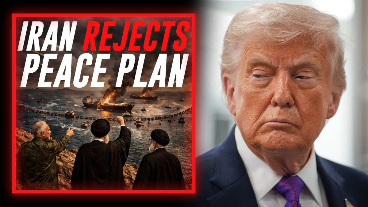 BREAKING UPDATE: Iran Rejects US Peace Plan & Vows To Keep The Strait Of Hormuz CLOSED Indefinitely! Mullahs Mock Trump, Say US Negotiating With Itself As Pentagon Floods Troops Into Region! 🔴WATCH/SHARE THE LIVE ALEX JONES SHOW NOW: