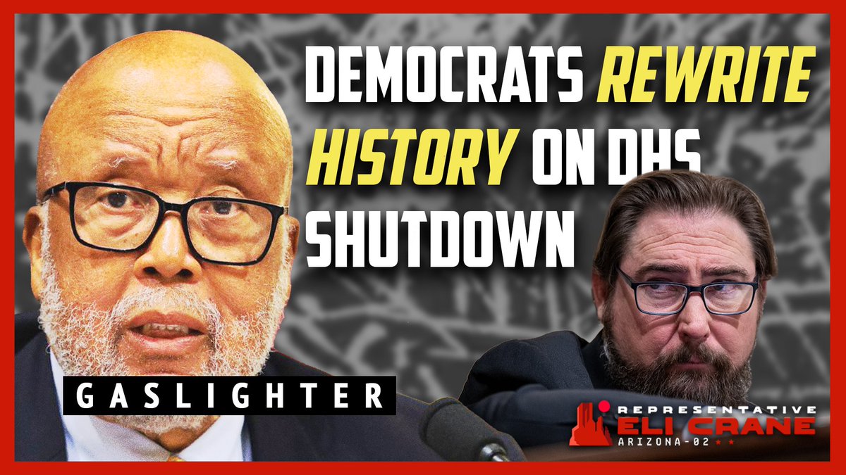 Every Democrat on House Homeland GOP voted against funding the Department of Homeland Security on January 22 and March 5 of this year. This week, they will once again vote to keep Homeland Security shut down. Democrats are focused on gaslighting and building false narratives.