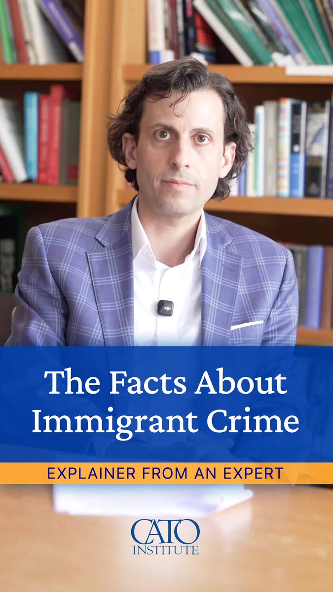 A lot has been said about migrant crime, but the data show that immigrants, both legal and illegal, are significantly less likely to be incarcerated. Check out the new research by Cato’s The Alex Nowrasteh.