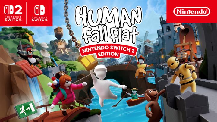 Préparez-vous à gigoter, trébucher et rire ensemble ! Découvrez de nouveaux niveaux et retrouvez les préférés des fans dans Human Fall Flat – #NintendoSwitch2 Edition, disponible dès maintenant ! Attention à la chute :