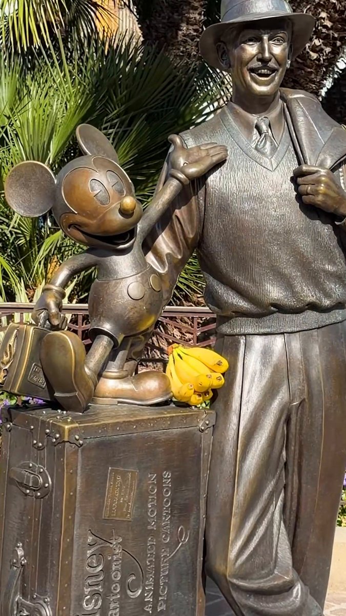 When the bananas start appearing… you know who’s coming 🍌✨ Savannah Bananas Day at Disneyland is TOMORROW!