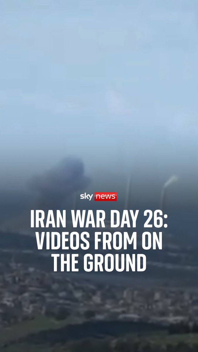 The US is sending more than 1,000 extra troops from an airborne assault unit to the Middle East, despite Trump's talk of a possible peace. Sky's John Sparks explains what's been happening on the ground on day 26 of the Iran war