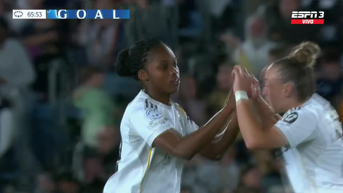 Atención a este GOLAZO de Linda Caicedo 🇨🇴 Pese a su DOBLETE personal, Real Madrid pierde ante Barcelona por los 4tos de la Champions League.