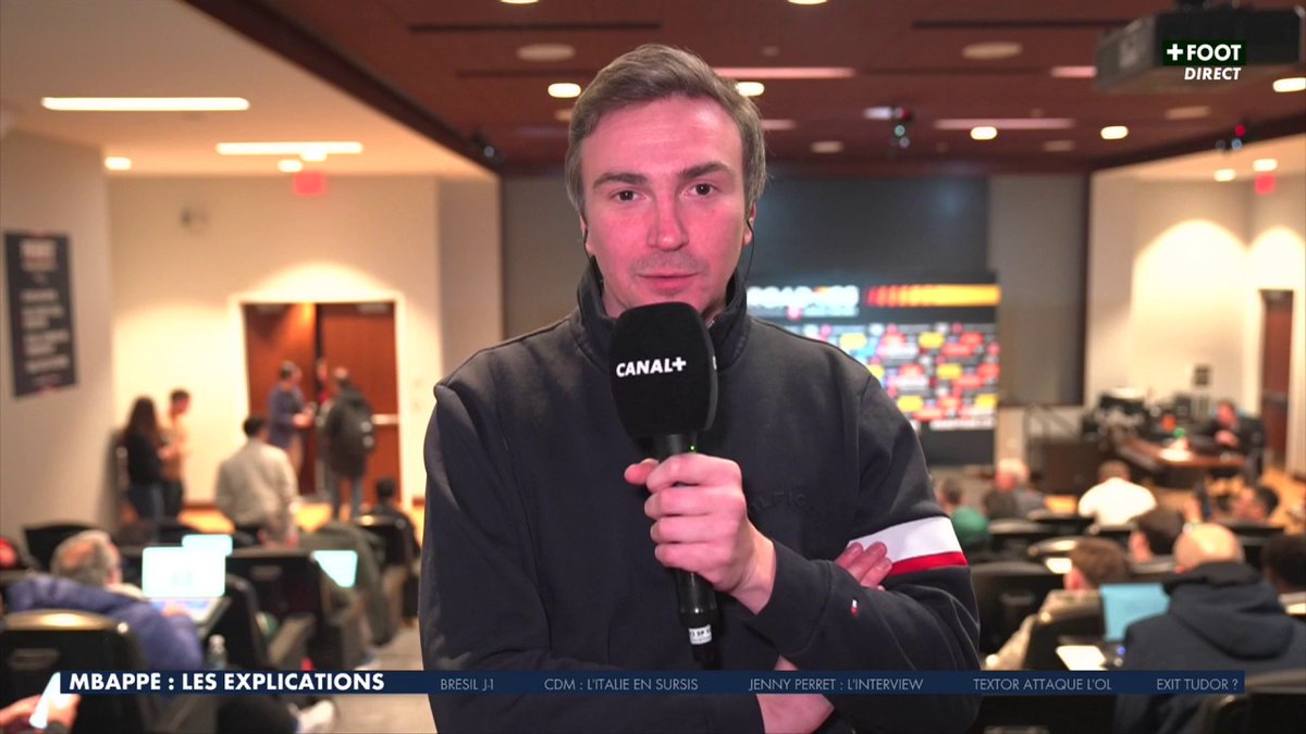 ๐จ INFO CANAL+ : MBAPPร TITULAIRE FACE AU BRรSIL ! Dโaprรจs Bertrand Latour, lโattaquant du Real Madrid dรฉbutera avec les Bleus le match amical face au Brรฉsil, ce jeudi ร Boston
