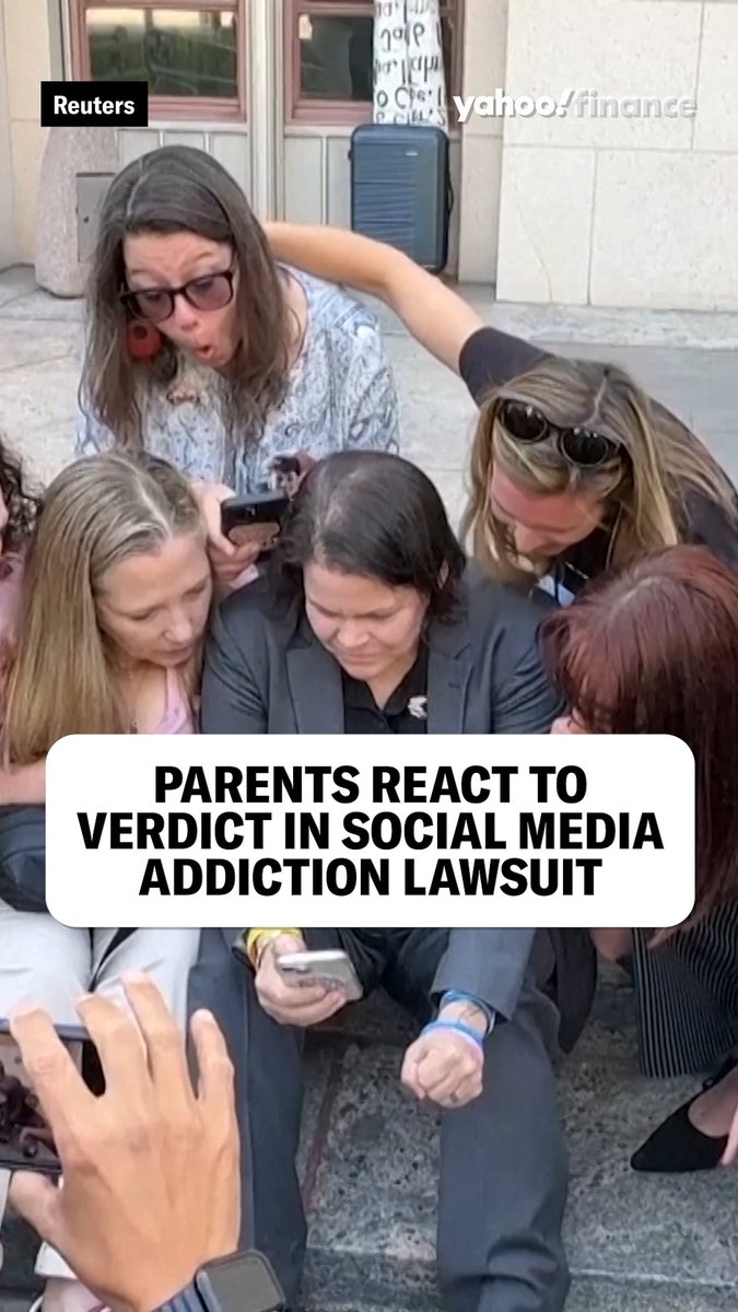 Parents react to verdict in social media addiction lawsuit against Meta & Google.