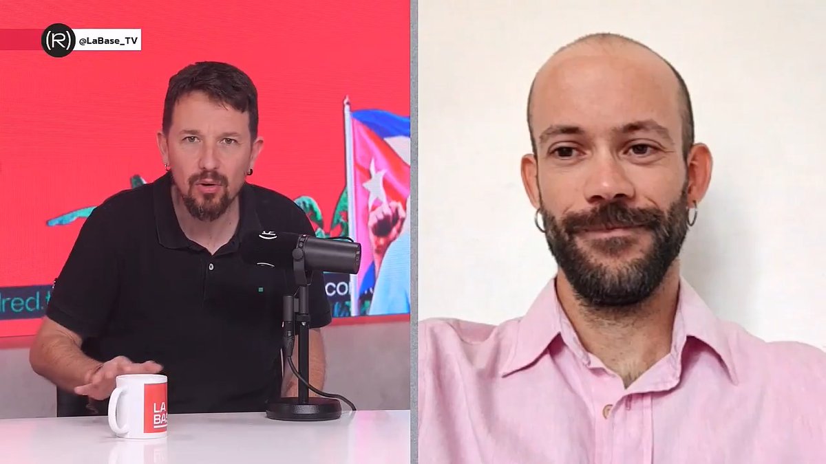 🇨🇺 "No le presten tanto oído a esos cubanos de derechas emigrados que intentan robarse la voz del pueblo cubano" José Enrique González, desde Cuba 👇🏽 📺 LA BASE |