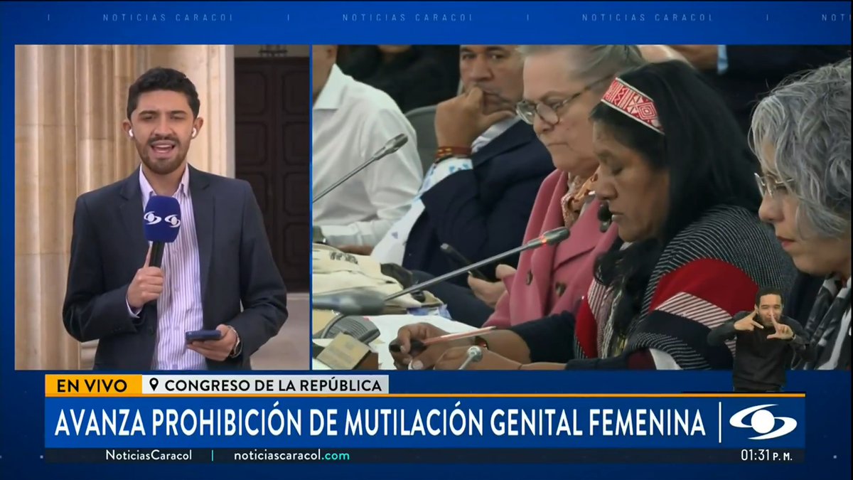 El Senado de la República aprobó en tercer debate el proyecto de ley que prohíbe la mutilación genital femenina en todo el país. Siga la señal de Noticias Caracol En Vivo aquí >>>