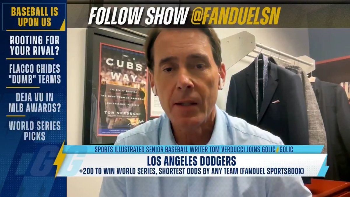 Tom Verducci doesn't believe a third straight Dodgers World Series win would be bad for baseball — but he also doesn't see it happening.