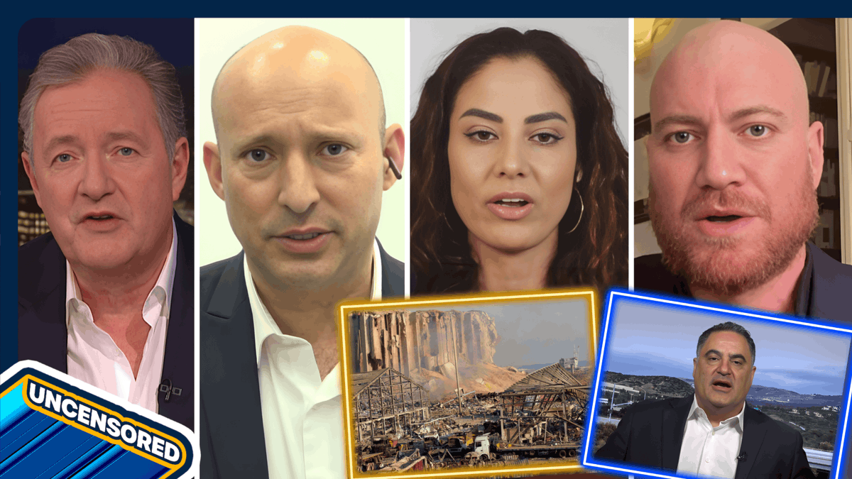 "There will be inevitably civilian casualties..." Piers Morgan's latest episode on Israel's attack in Lebanon has just dropped 👇 📺 Piers Morgan | Naftali Bennett נפתלי בנט | Rania Khalek | @CenkUygur