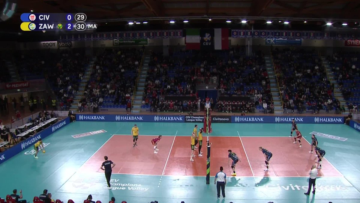 KOSMICZNA AKCJA NA ZAMKNIĘCIE MECZU ‼️🤯💥 #CLVolleyM | Aluron CMC Warta Zawiercie 🏐🇵🇱