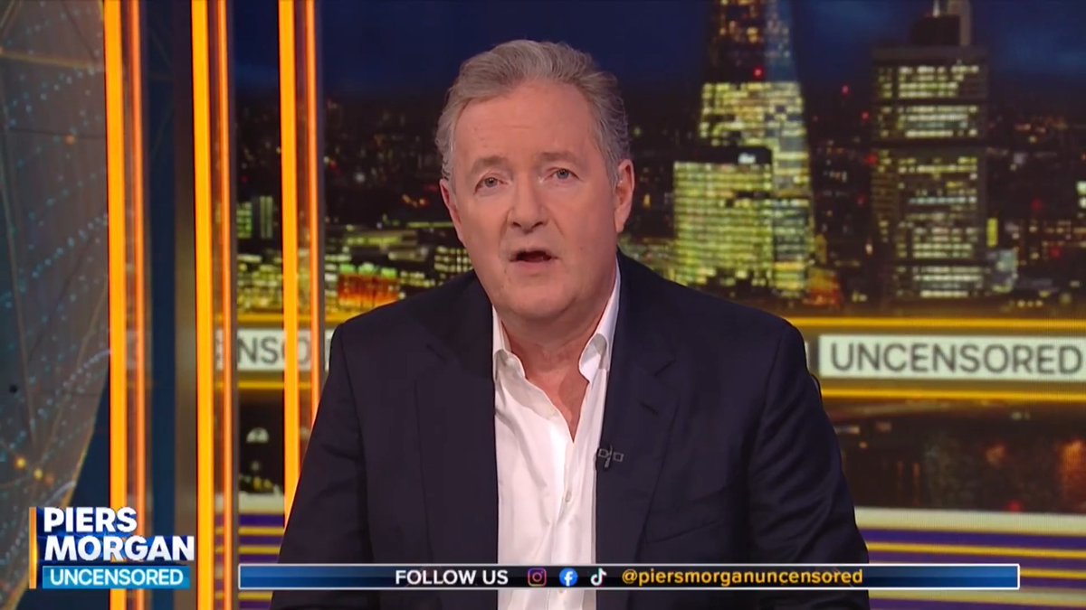 'It might not be long before we hear profanities again...' Piers Morgan's latest monologue on Lebanon, Israel and Trump👇 📺 Piers Morgan