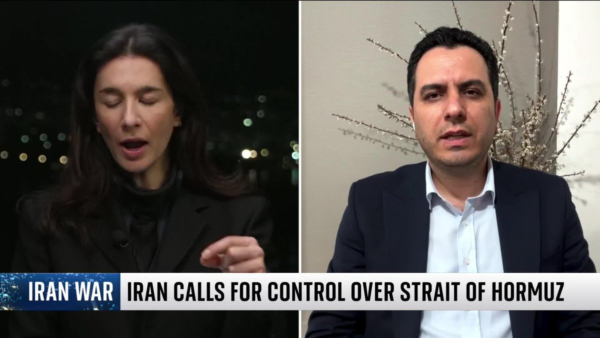 🗣️ "The Iranian people want to get out of the uncertainty of the war... and to make sure it doesn't happen again in the future." Abas Aslani, senior research fellow at the Center for Middle East Strategic Studies, tells Yalda Hakim. 🌍