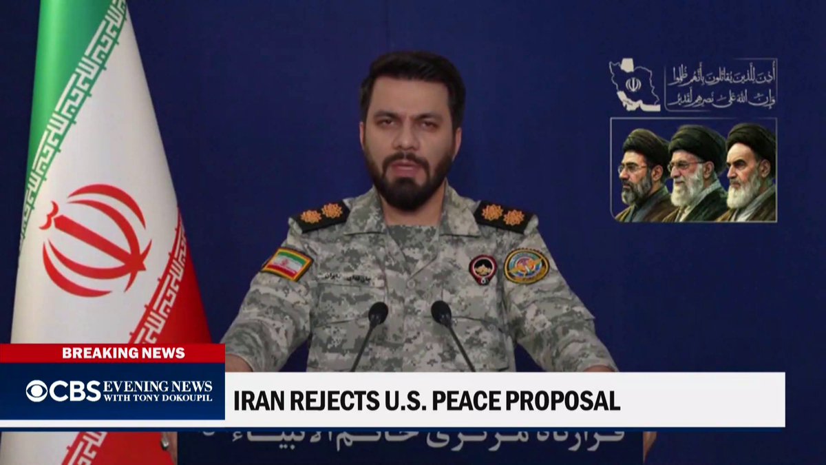 13 U.S. service members have been killed and 290 have been wounded so far in the war with Iran. A spokesman for the Iranian military mocked President Trump's talk of a ceasefire, saying Americans were "negotiating with themselves."