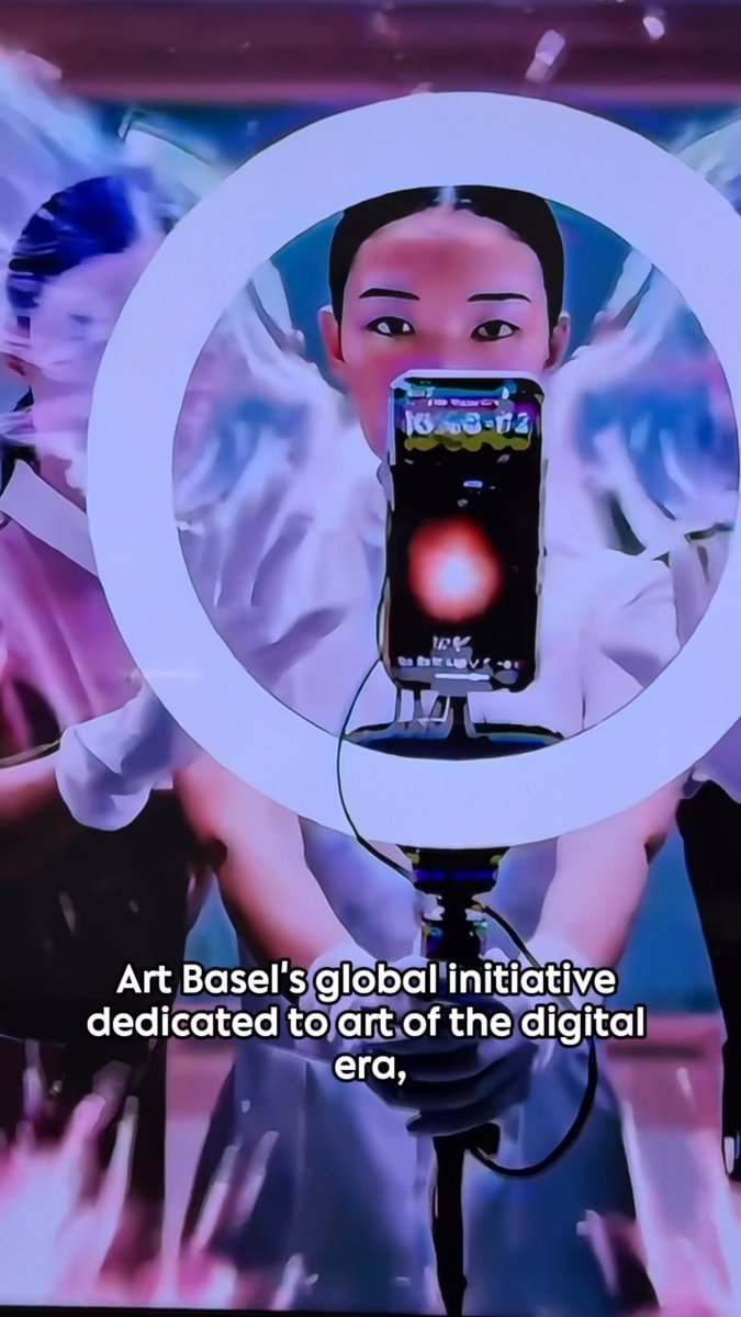 Gaze into the art of the future at #ArtBaselHongKong 💥 Explore Zero 10 on the third floor of of the Hong Kong Convention and Exhibition Centre, though March 29.
