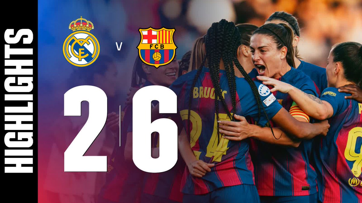 Real Madrid 2️⃣-6️⃣ Barça