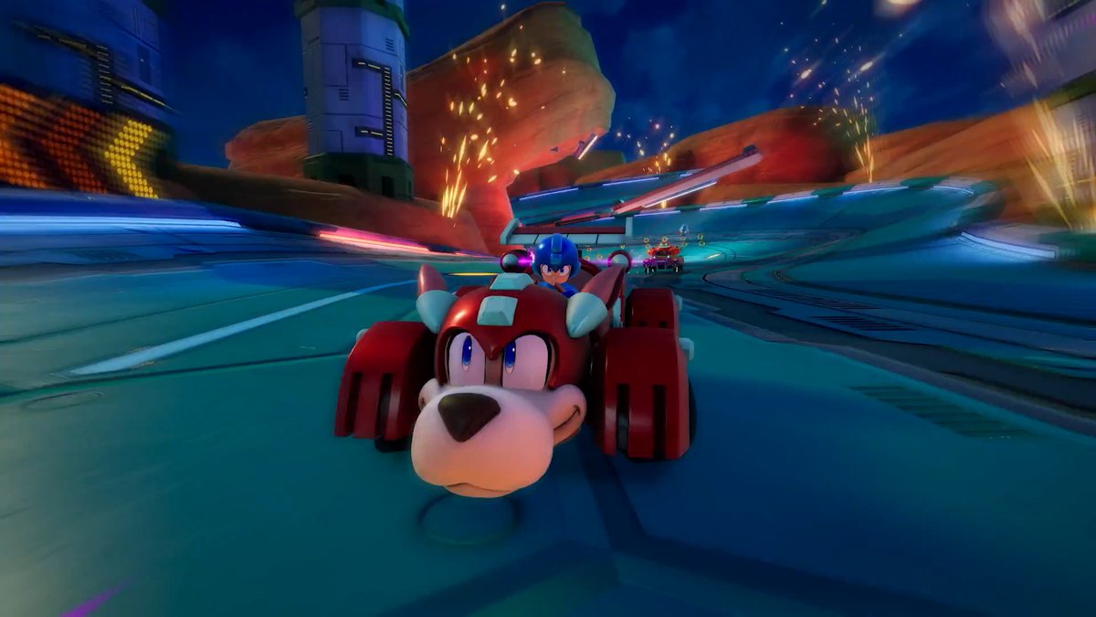 Put the metal to the pedal 🔵 Mega Man and Proto Man join Sonic Racing: CrossWorlds today in a new DLC pack.