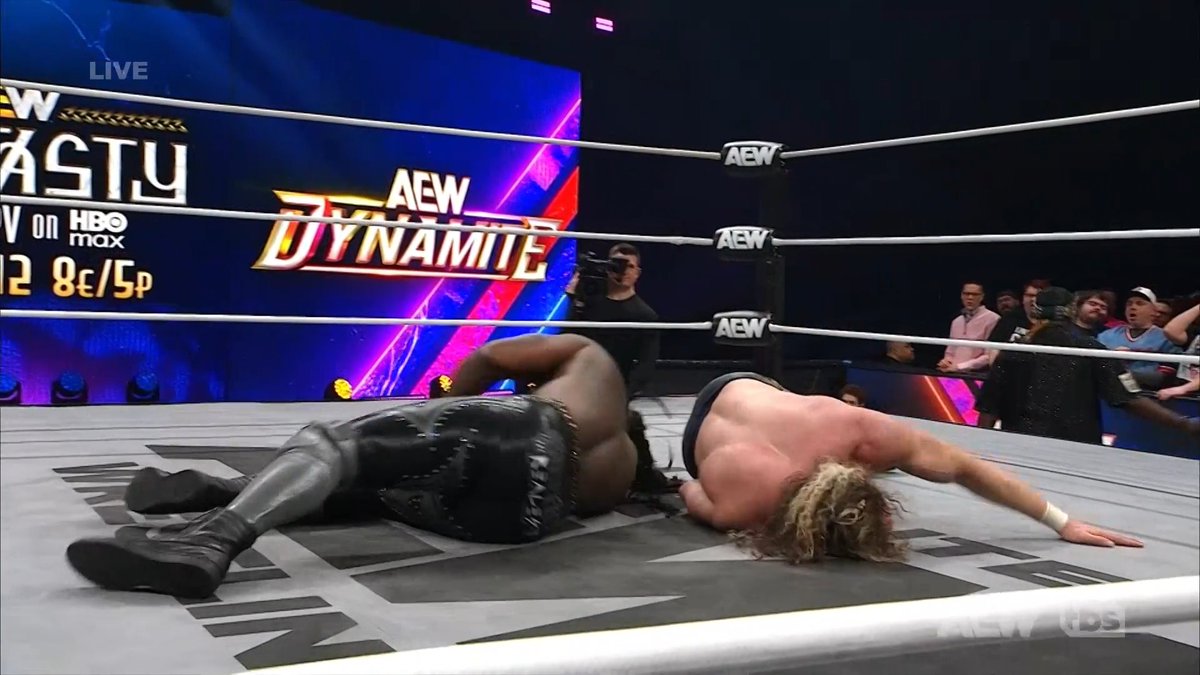 WHAT. A. MATCH! KENNY OMEGA IS THE NEW NUMBER ONE CONTENDER FOR THE AEW WORLD TITLE! #AEWDynamite is LIVE on TBS and HBO Max