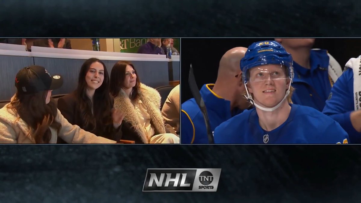 Welcome home, Car 💙 Rasmus Dahlin’s fiancée, Carolina, is back in Buffalo for the first time after receiving a heart transplant last year.