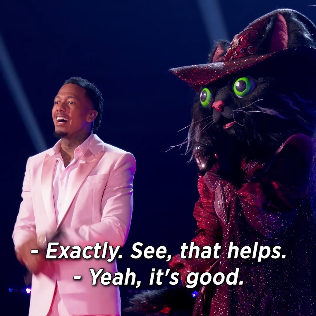 #CatWitchMask's got a connection... has @ritaora cracked the case to who she is? 🔍 #TheMaskedSinger