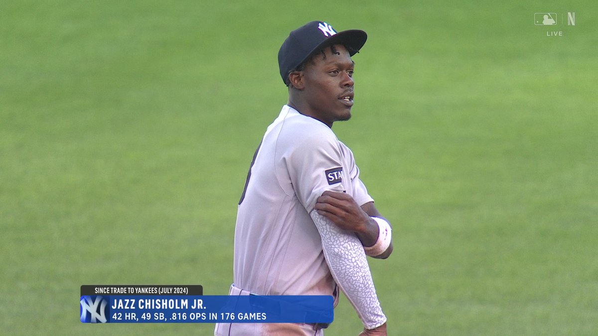 Jazz Chisholm Jr. on HBP: "Not gonna lie to you, I couldn't see it. That's why I probably got hit."