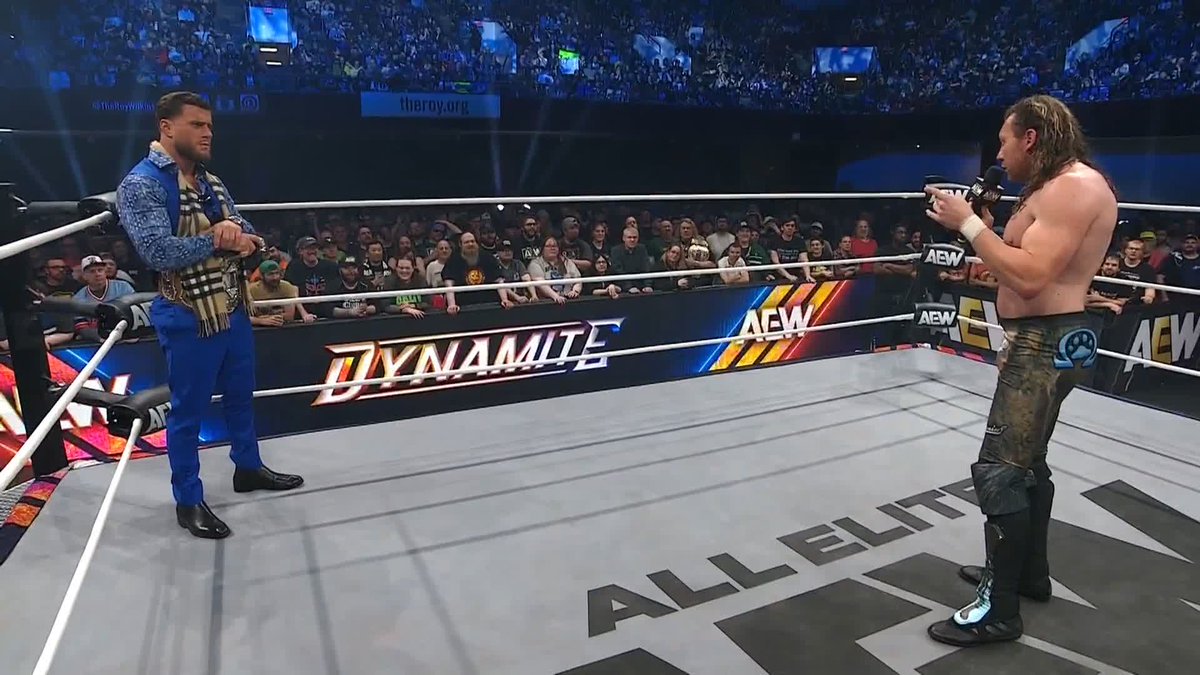 The Kenny Omega that Maxwell Jacob Friedman™️ faced in 2023 is not the Kenny Omega standing in the ring with MJF today! Watch #AEWDynamite LIVE on TBS & HBO Max