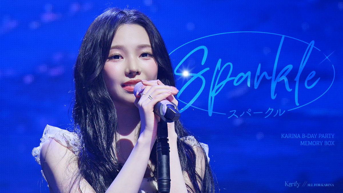 [4k/8k] 260324 aespa Karina 에스파 카리나 'Sparkle' @ Karina B-Day Party 'MEMORY BOX' 8k 🎥: #카리나 #Karina #에스파 #aespa