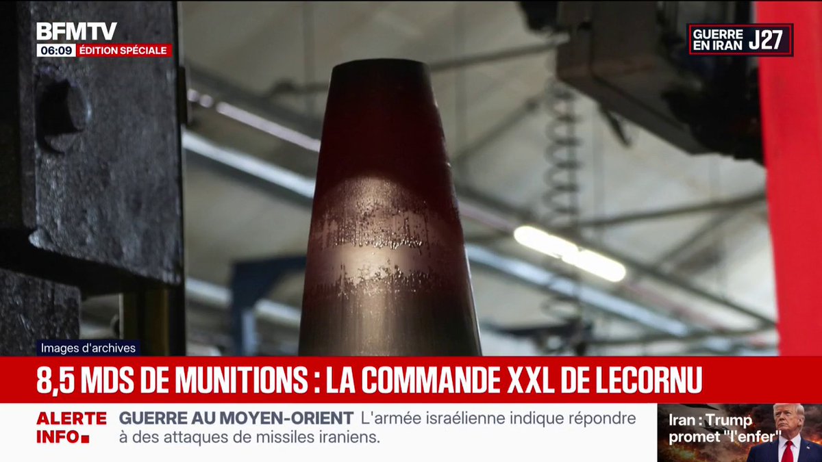 Le gouvernement annonce investir 8,5 milliards d'euros supplémentaires dans des commandes de munitions d'ici 2030