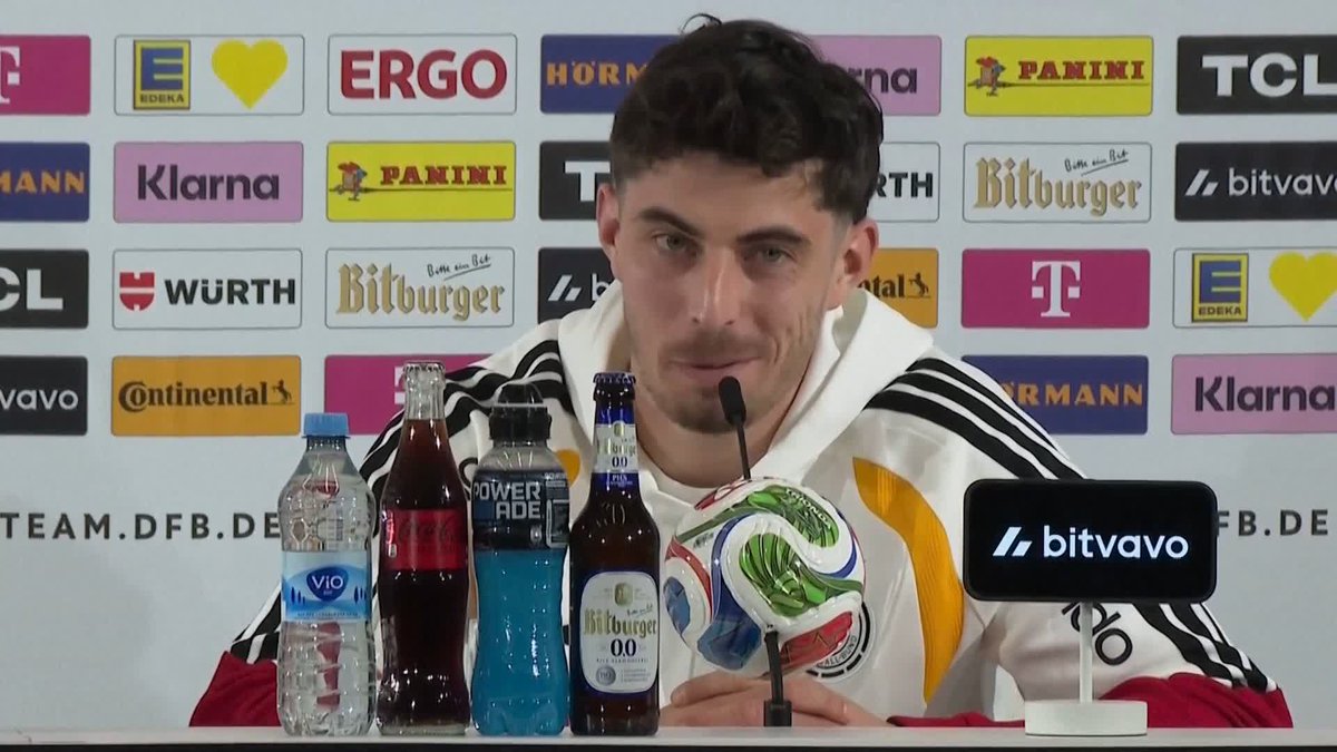 "I definitely see my future at Arsenal" Kai Havertz dismissed rumours that linked him with a move away this summer 🔴