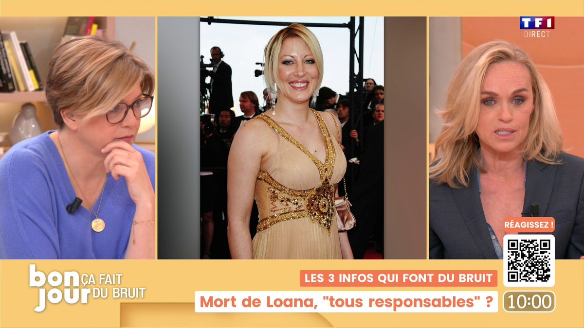 ⚫ Disparition de Loana : "Forcément, je suis émue. Cette jeune femme qui rêvait d'être aimée au-delà de la télé... Je me sens aussi responsable (...) Cette mort, terrible, toute seule... Je m'en veux" : Cécile Hellouin de Ménibus ♕ 📺 "Bonjour ! Avec vous" présentée par Christophe Beaugrand-Gerin 👇