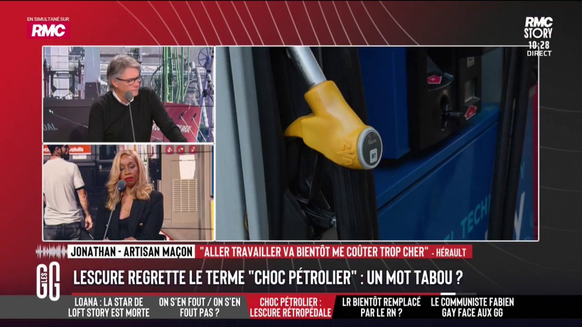 ⛽ "Choc pétrolier": la colère gronde 🗣️ L’énorme coup de gueule de Jonathan, maçon, au 3216: "Il faut envoyer les gens travailler et arrêter de payer à tous ceux qui ne bossent pas… Dans pas longtemps, la France va complètement exploser." #GGRMC