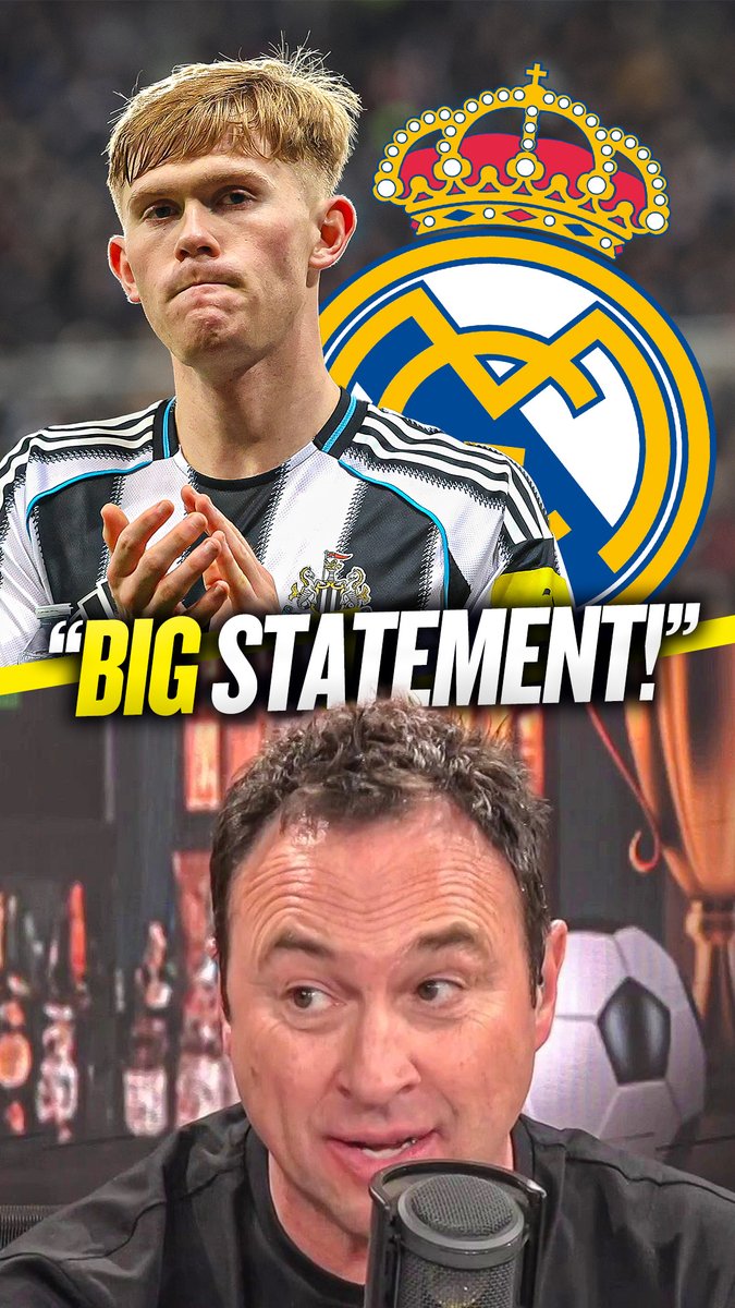 🔥 "He is top drawer!" ⭐️ "He could move to a top 5/6 club in the world... he could be at Real Madrid!" Jason Cundy believes #NUFC's Lewis Hall is good enough to play for Real Madrid one day! 👏