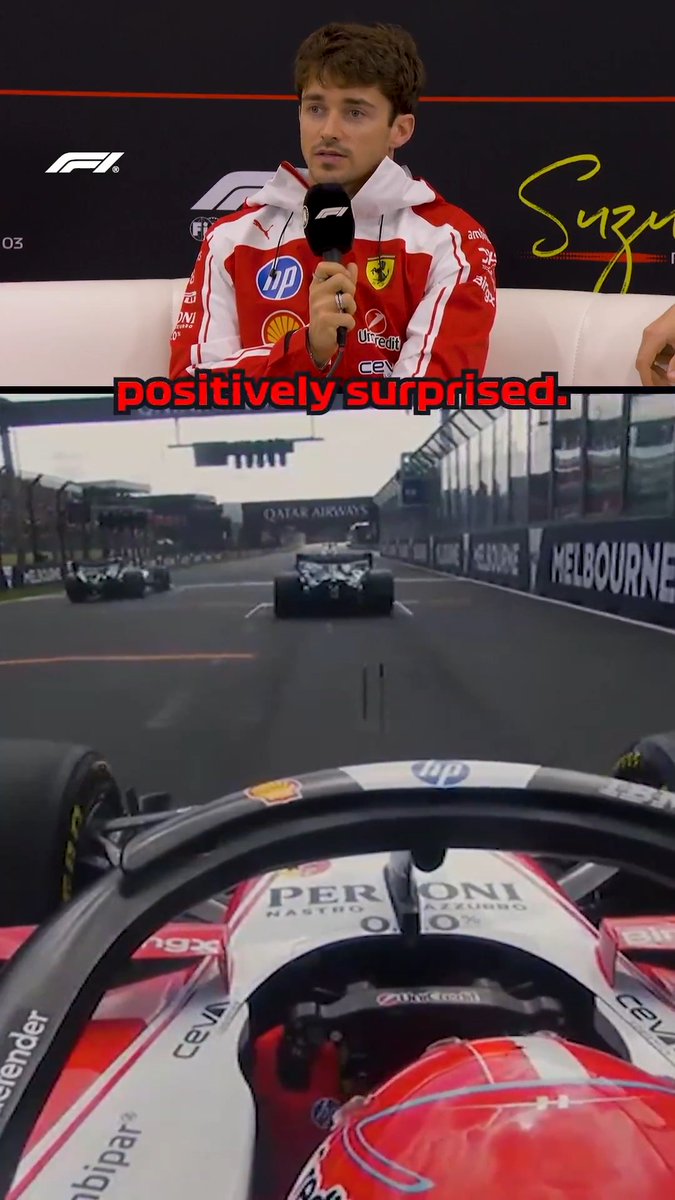 "I've been positively surprised" Charles gives his assessment of the 2026 cars #F1 #JapaneseGP