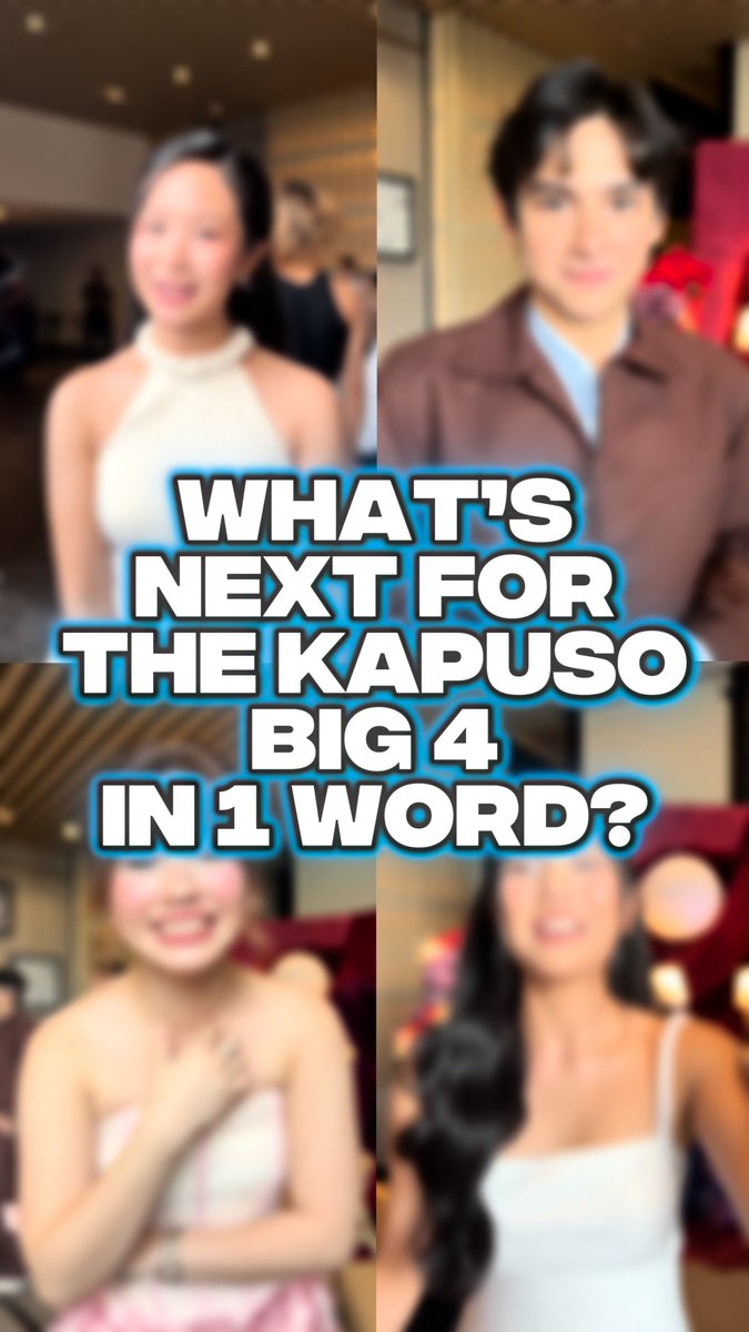 In ONE word, anong NEXT para sa #GMAPBBCollab Kapuso Big 4? 👀🔥 #CapriceCayetano #HeathJornales #AshleySarmiento #PrincessAliyah