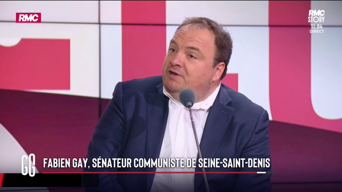 🗣️ "On fait plus attention aux maires issus des quartiers populaires plutôt qu’à celui qui est accusé de quatre viols." ▶️ Fabien Gay, sénateur communiste de Seine-Saint-Denis, dénonce le racisme qu’a subi le nouveau maire Bally Bagayoko #GGRMC
