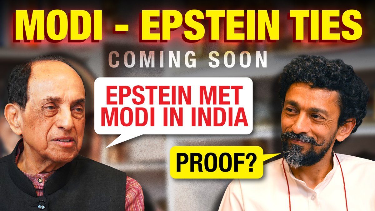 How far can one man go and still get away with it? NEW INTERVIEW RELEASING SOON!🚨🚨 In this provocative interview with Abhinandan Sekhri, Subramanian Swamy takes aim at those in power, and makes claims that nearly didn’t make the cut. Stay tuned.