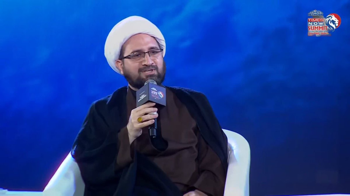 "Iran is completely ready for a ceasefire... but we are also looking for dignity..."- Dr. Mohammad Hossein Ziyaeenia, Deputy to the Representative of Iran's Supreme Leader in India, on war with US & Israel. @Madhavgk #TNsummit26 #TimesNowSummit