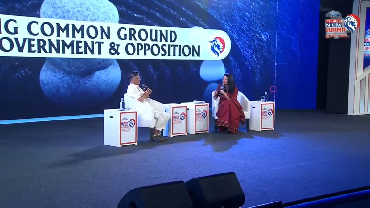 “Who is Kiren Rijiju to decide?” — Congress’ Pawan Khera reacts to the Union Minister’s remark that ‘Priyanka Gandhi can be a better LoP.’ #TNSummit26 #TimesNowSummit