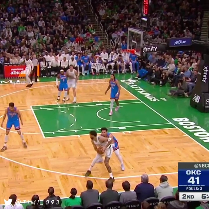 Jayson Tatum filled the stat sheet against the defending champions – 19 points (3-6 on threes), 12 rebounds, 7 assists and 3 steals. He got a double-double in 5 of his 9 games since coming back ☘️ Loved his quick reads and passing + THE DEFENSE:
